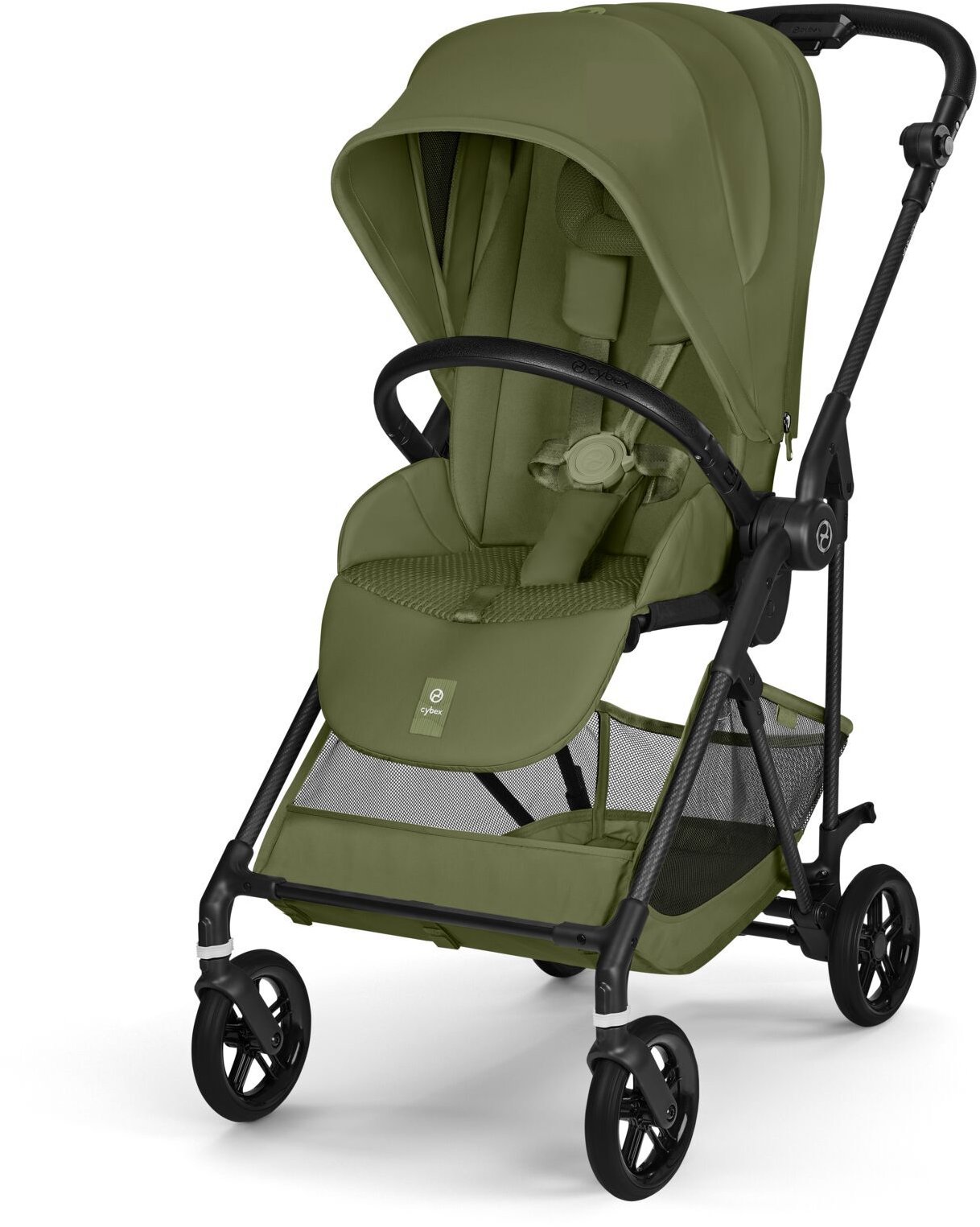 Cybex Melio Carbon Moss Green/Khaki