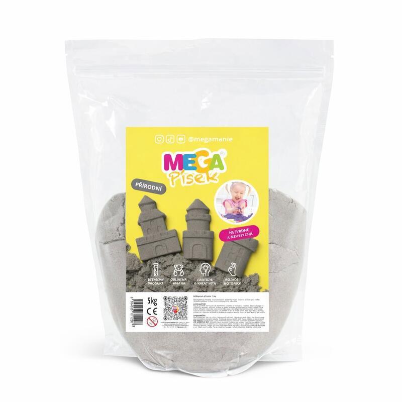 Megamánia MEGA, piesok prírodný