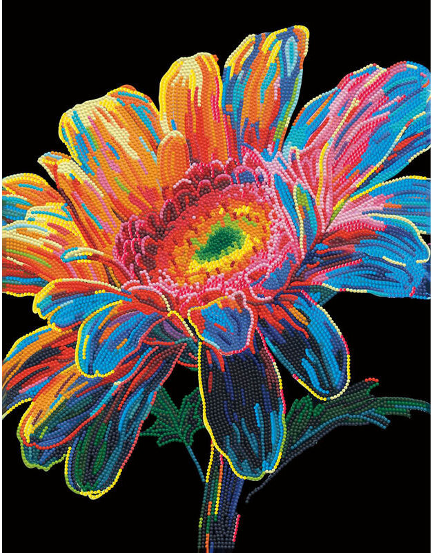 Diamond Dotz Neon Gerbera