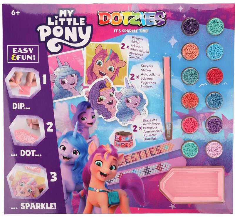 Diamond Dotz Dotzies Veľká súprava My Little Pony