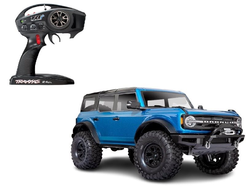 Traxxas TRX-4 Ford Bronco 2021 1:10 TQi RTR modrý