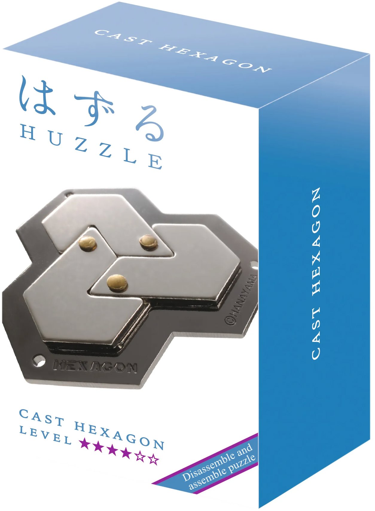 Huzzle Cast Hexagon 4/6