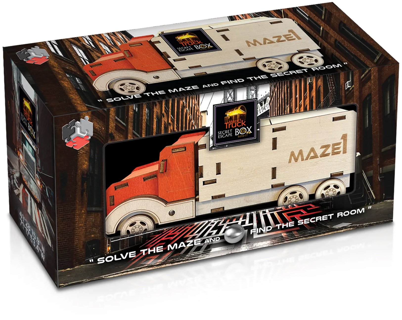 Huzzle Secret box – Maze 1 Secret