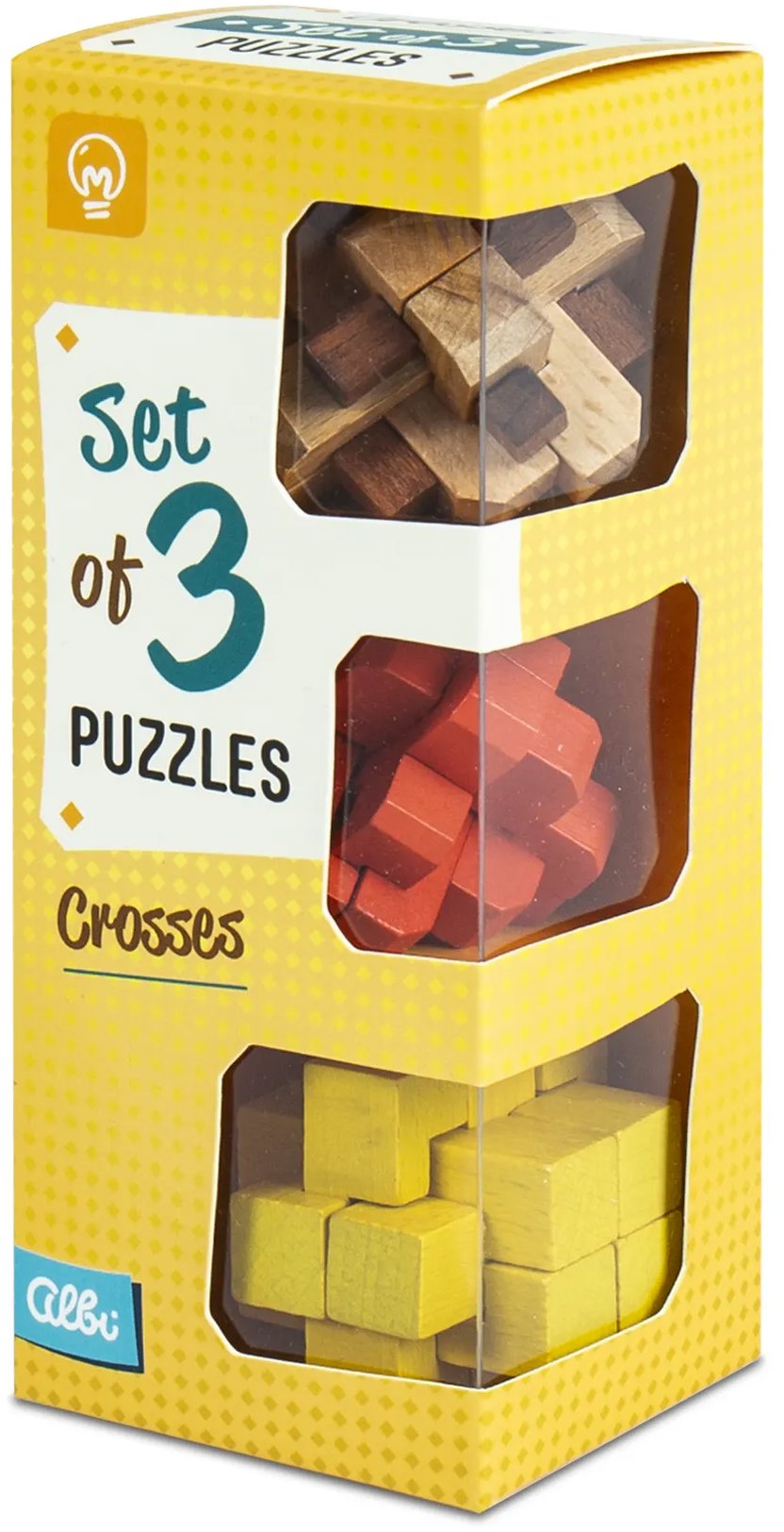 Set of 3 Puzzles – Crosses