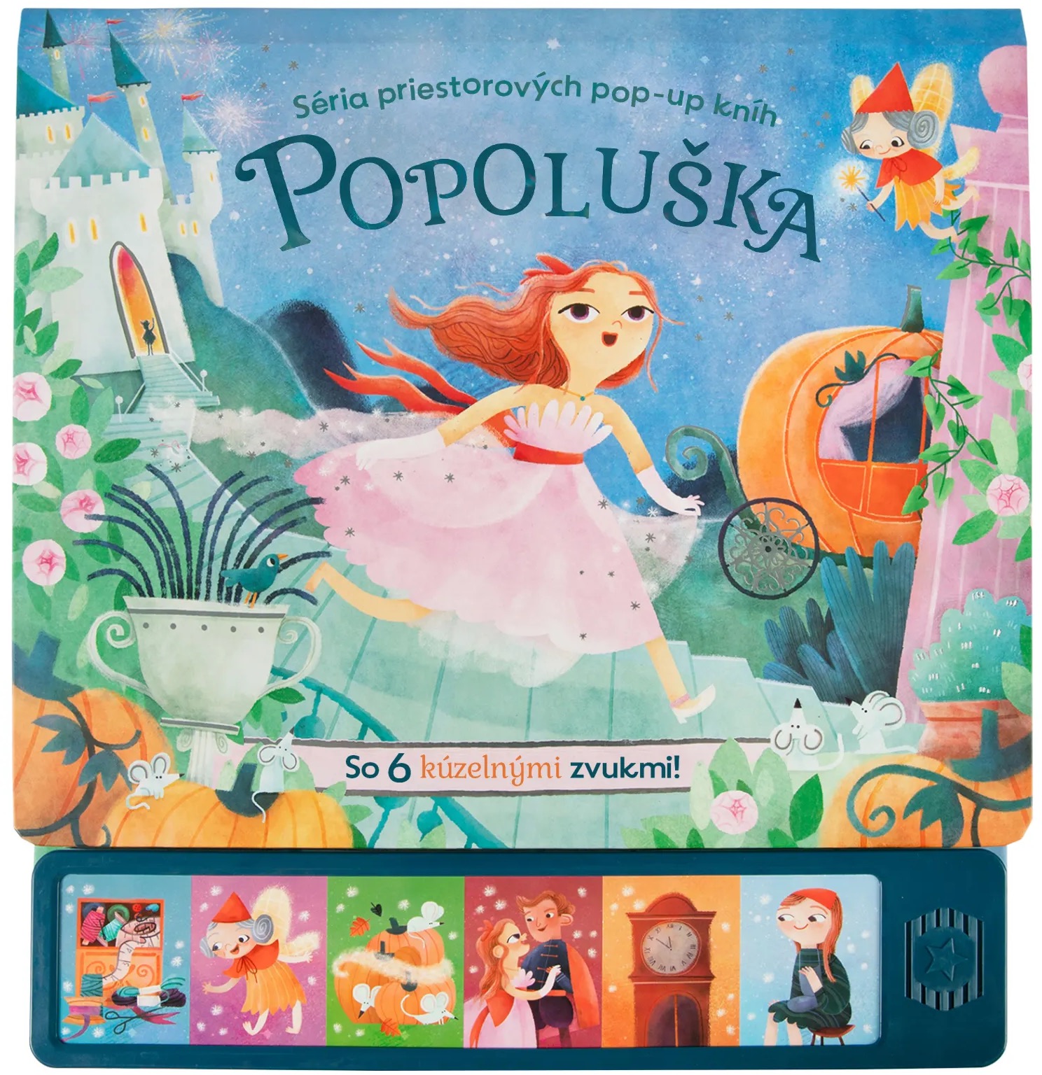 Popoluška - Zvuková 3D kniha