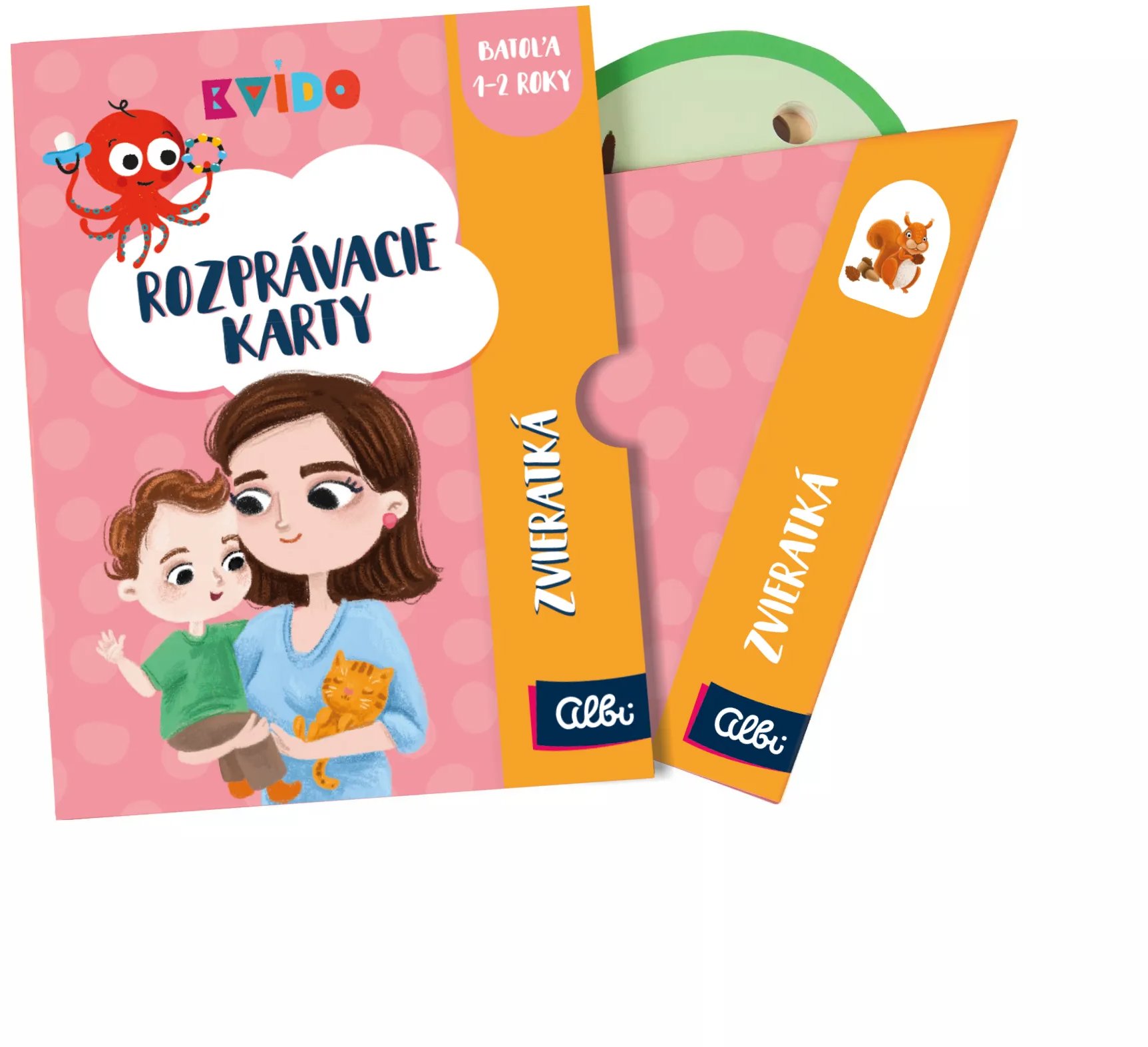 Kvído – Rozprávacie karty – Zvieratká SK