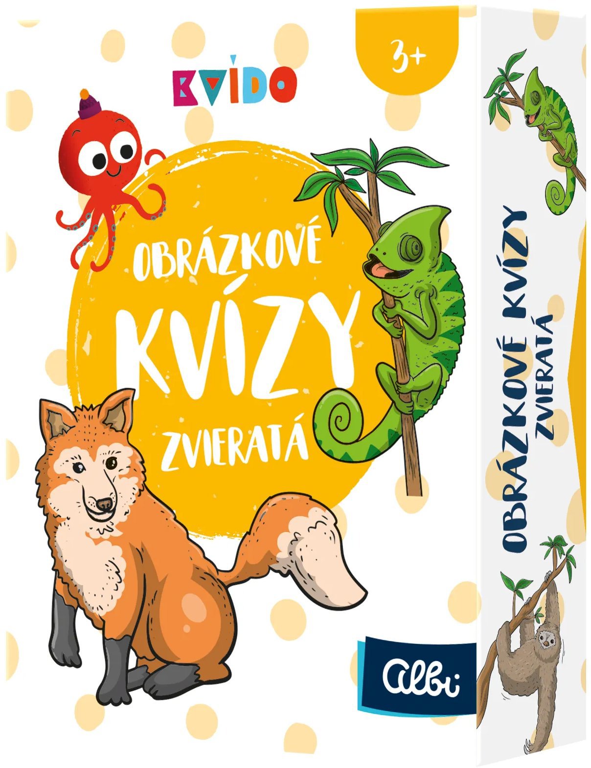 Kvído – Obrázkové kvízy – Zvieratá SK