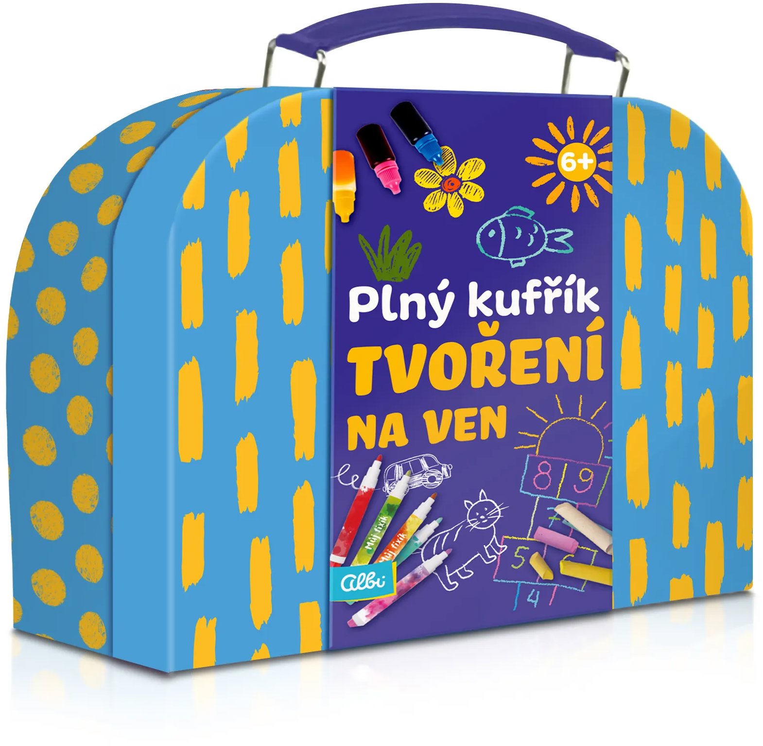 Kreatívny kufrík na von