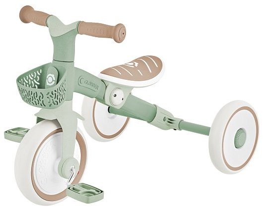 Globber Learning Trike 2 v 1 Plus Ecologic pistachio