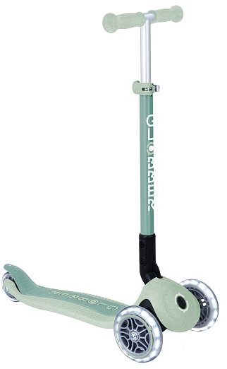 Globber Primo Foldable Lights Ecologic pistachio