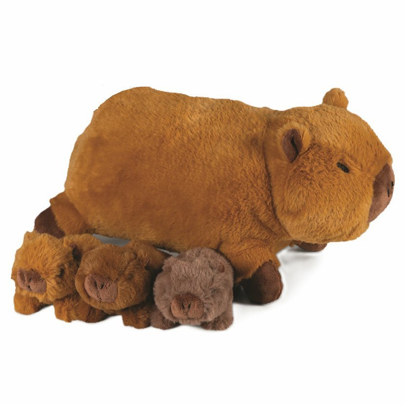 Cozy Noxxiez Kapybary s mamičkou