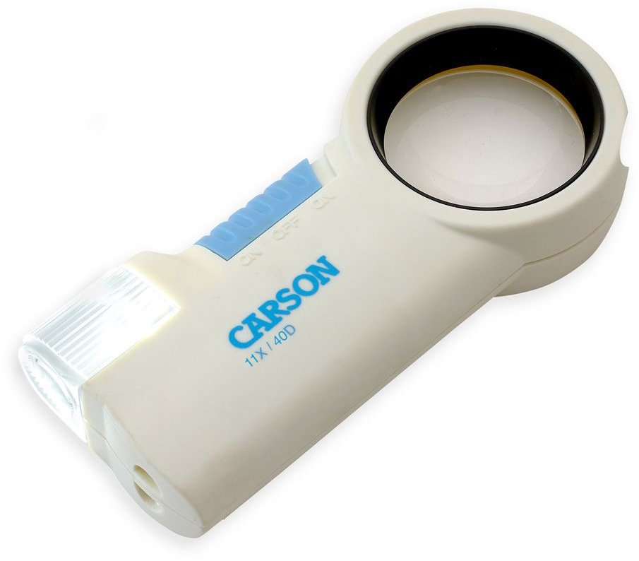 Carson MagniFlash Asférická s osvetlením CP-40