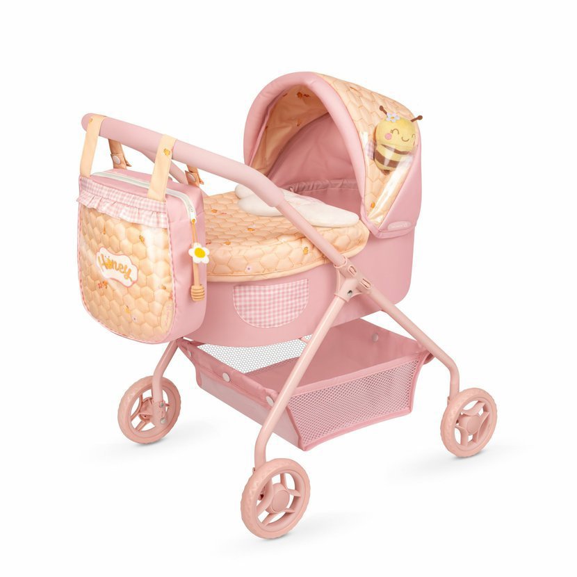 DeCuevas 86070 Můj první kočárek s taškou Honey 2026 – 56 cm