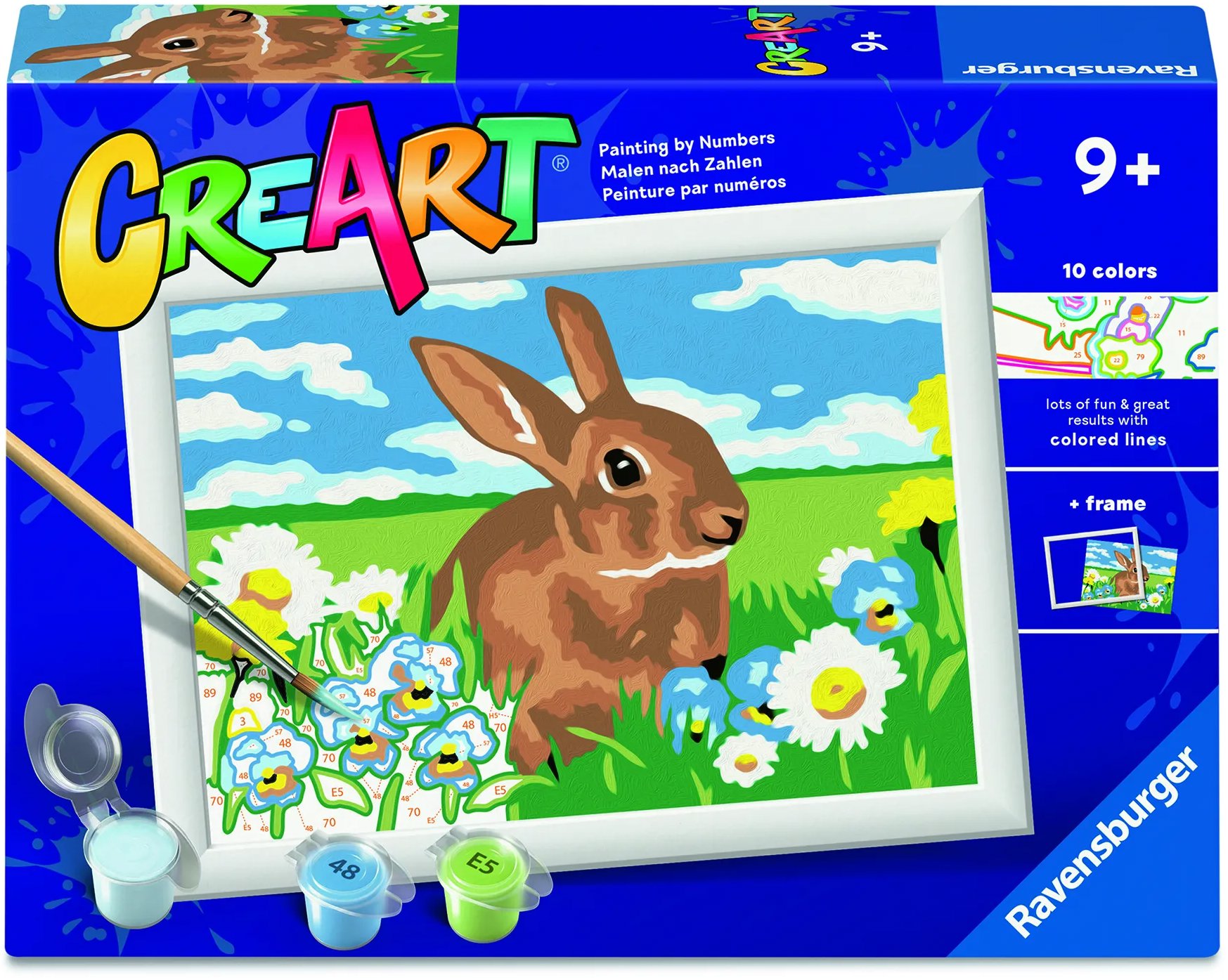 Ravensburger 120232445 CreArt Roztomilý králiček
