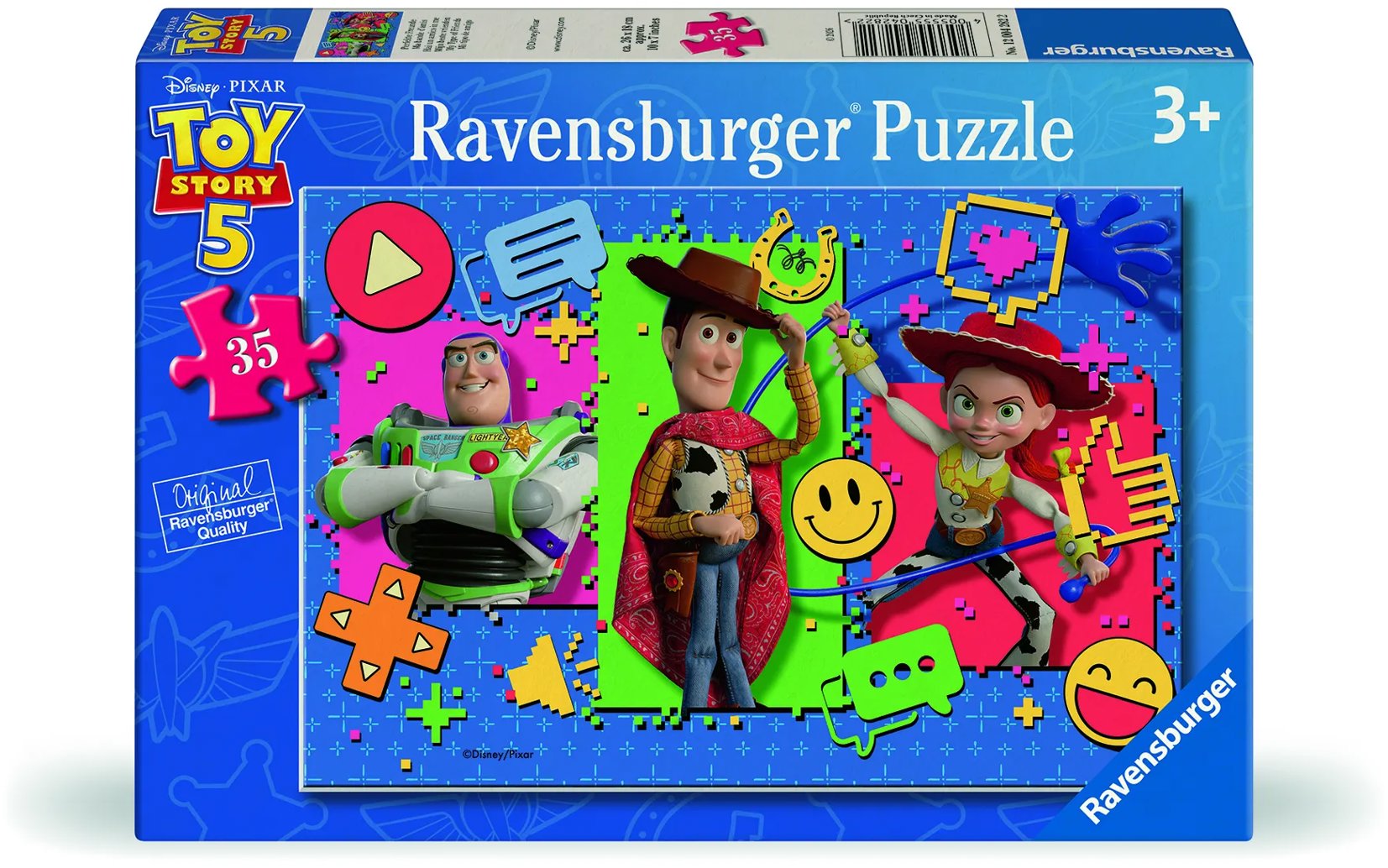 Ravensburger 120042822 Toy Story: Príbeh hračiek 35 dielikov
