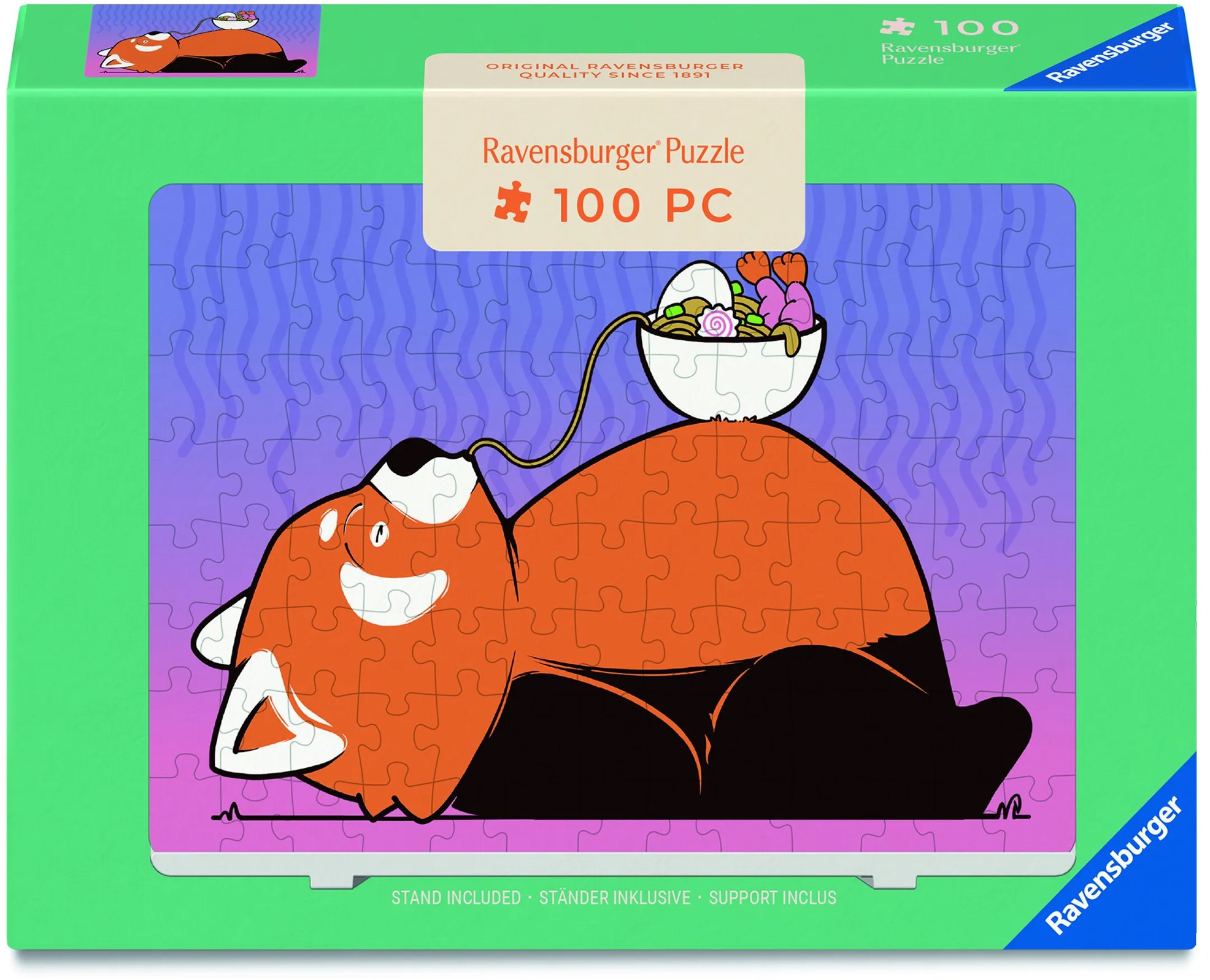 Ravensburger 120020387 Puzzle so stojanom: Čas na ramen