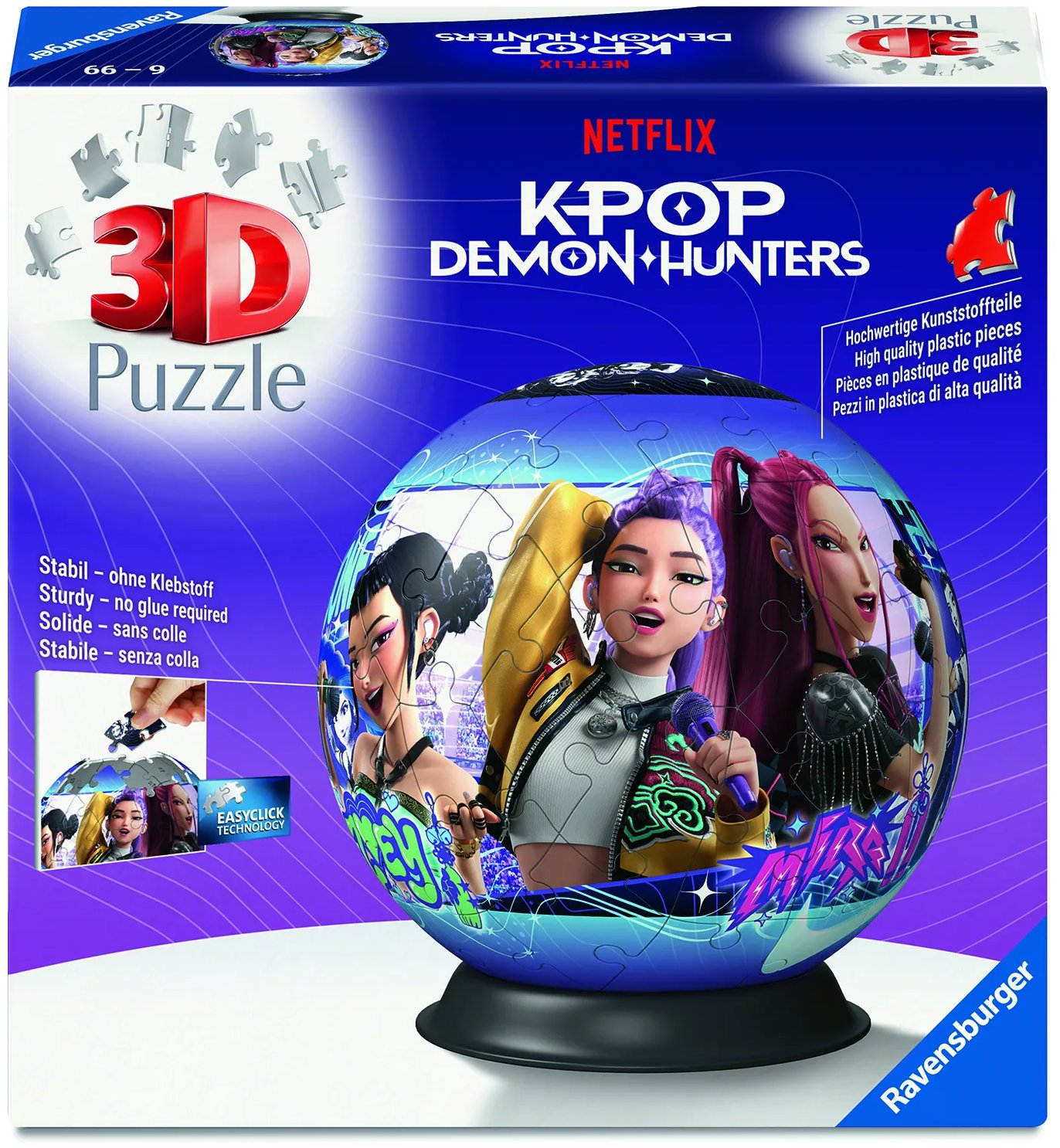 Ravensburger 120028857 Puzzle-Ball K-Pop: Lovkyně démonů