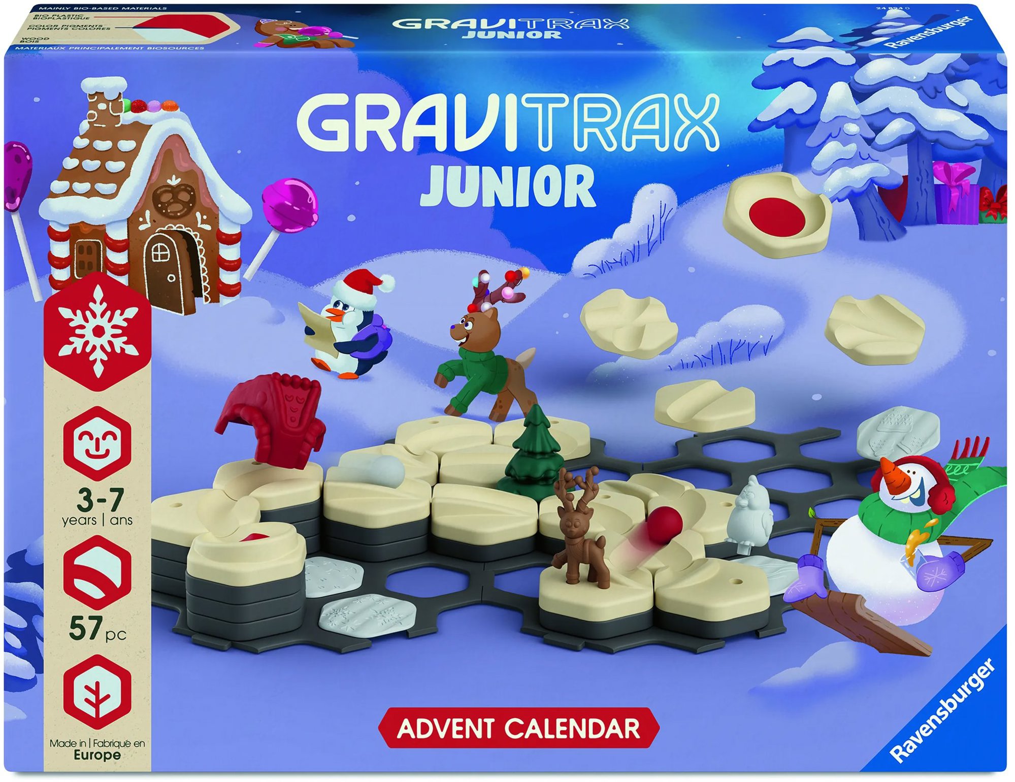 Ravensburger 248940 GraviTrax Junior Adventní kalendář 2026
