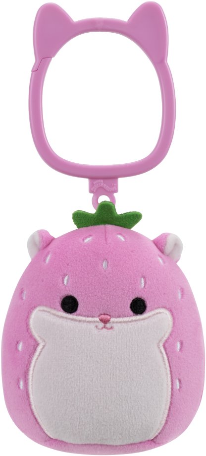 Squishmallows Jahodový škrečok Davi