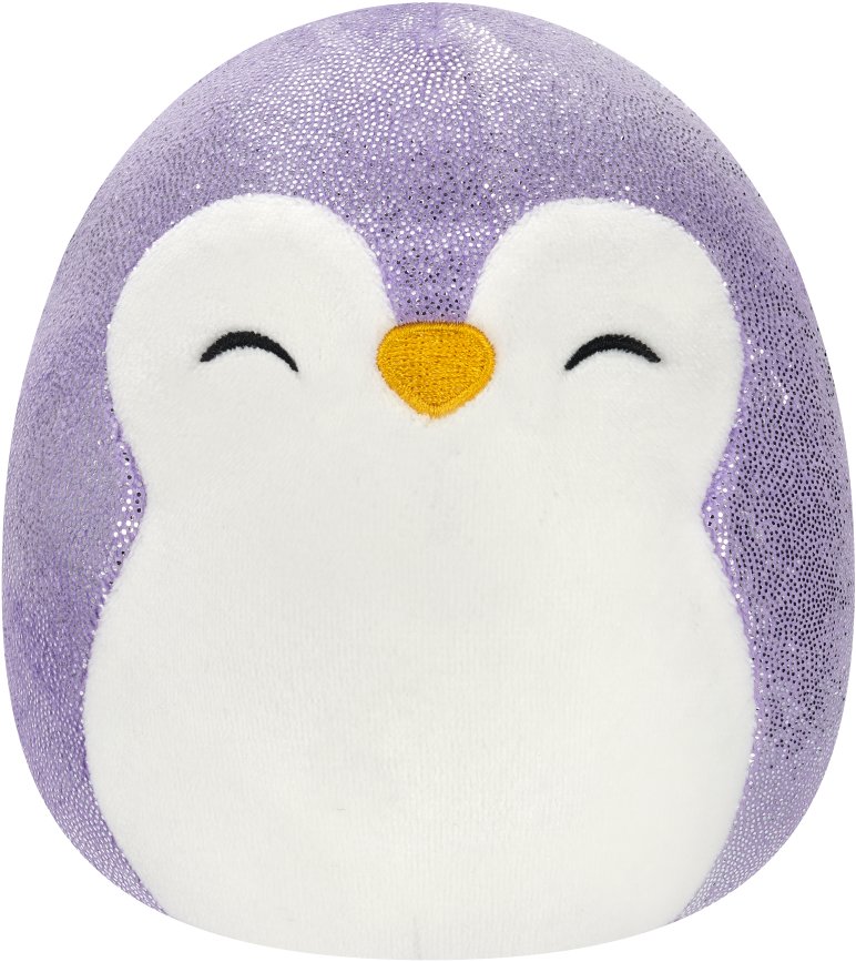 Squishmallows Fialový tučniak Elle