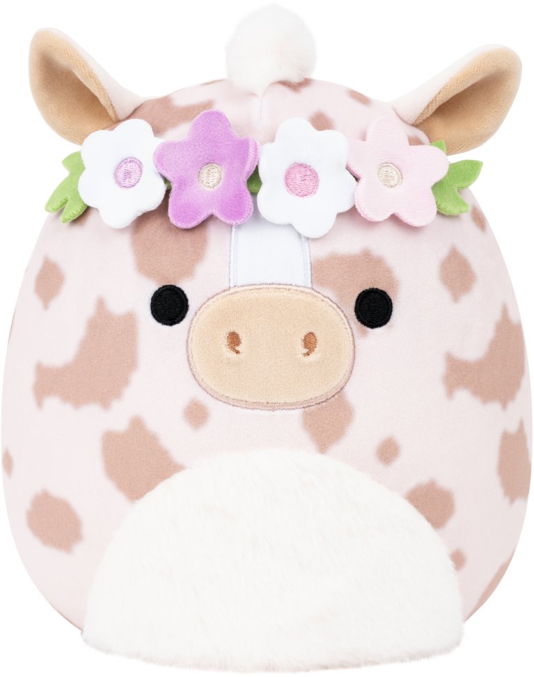 Squishmallows Kůň s květinovou korunkou Charla