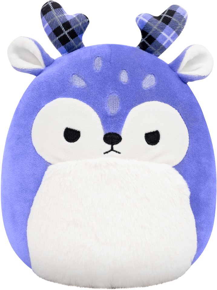 Squishmallows Fialový jelenček Binoche