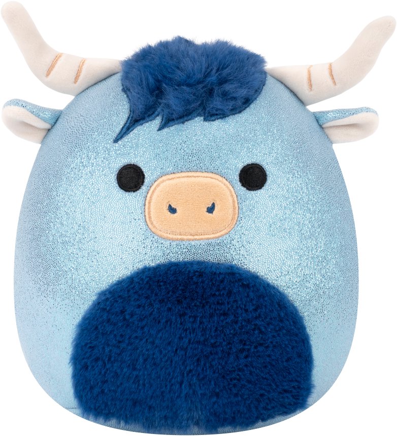 Squishmallows Modrý škótsky náhorný býk Toro