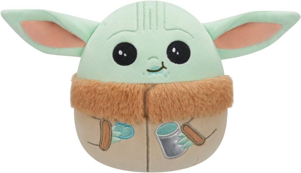 Squishmallows Star Wars Grogu so sušienkami