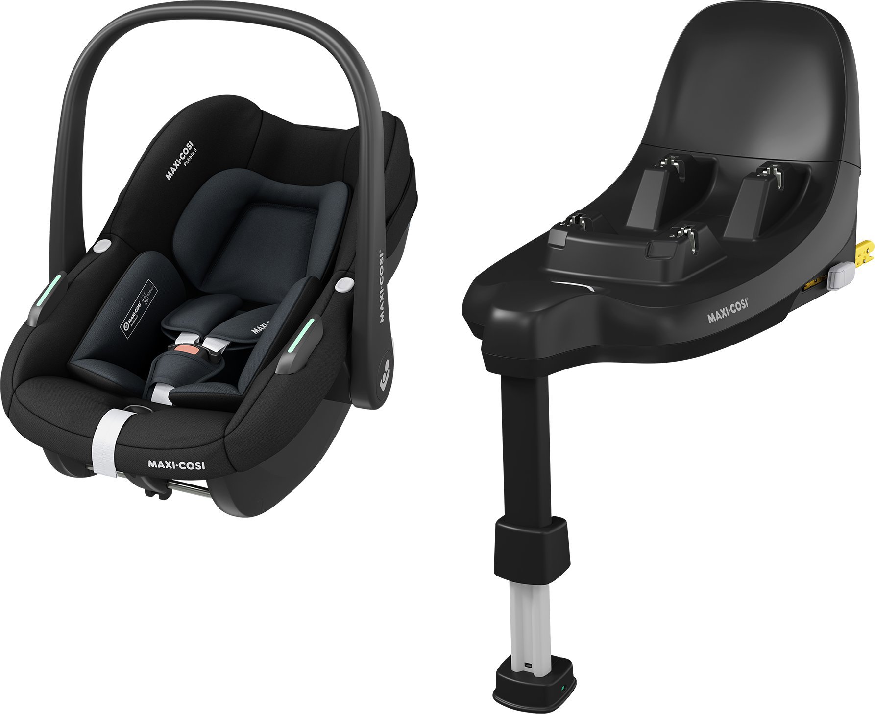 Maxi-Cosi Pebble S Tonal Black + základna FamilyFix S