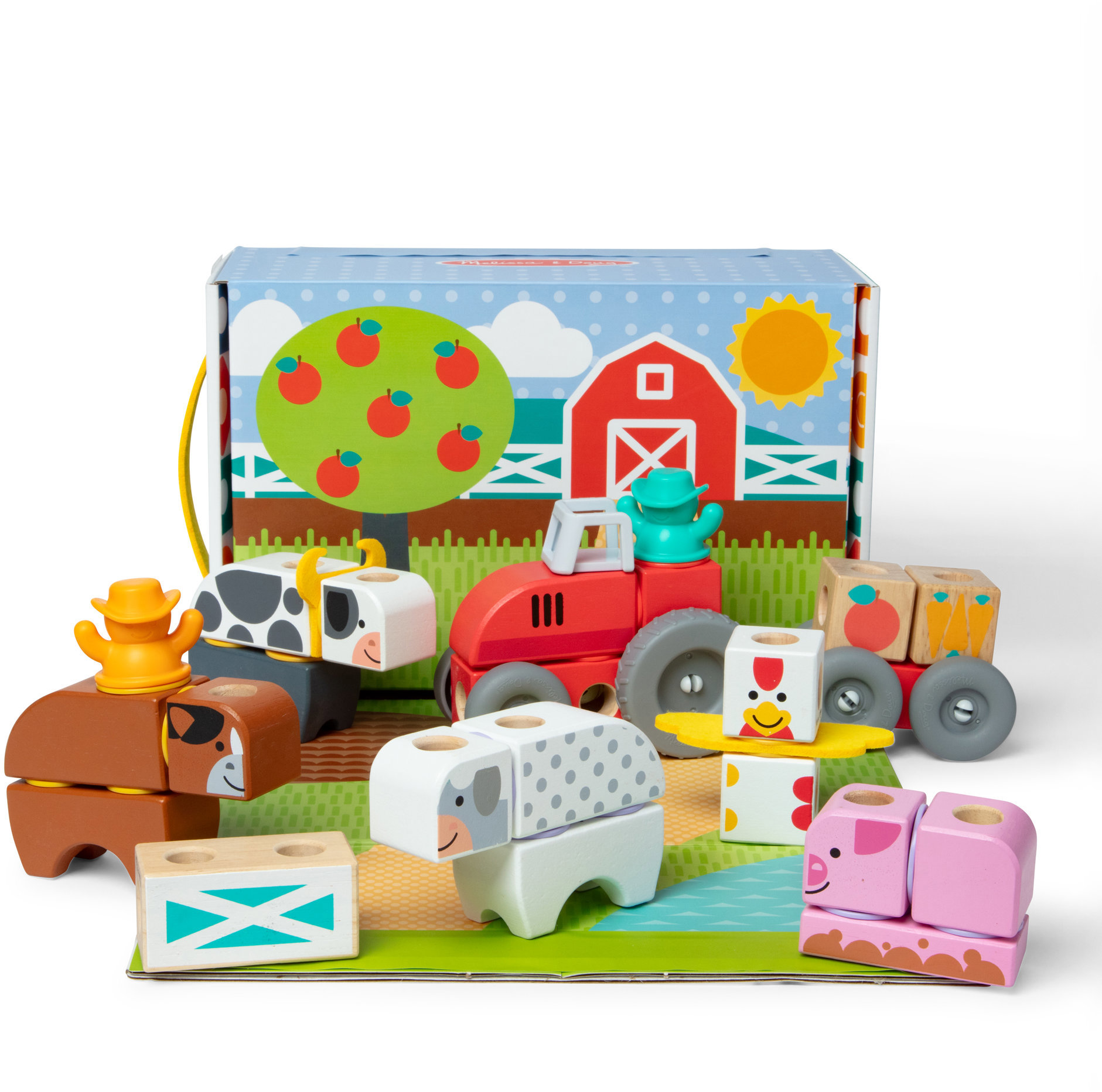 Melissa & Doug Blockables Farma