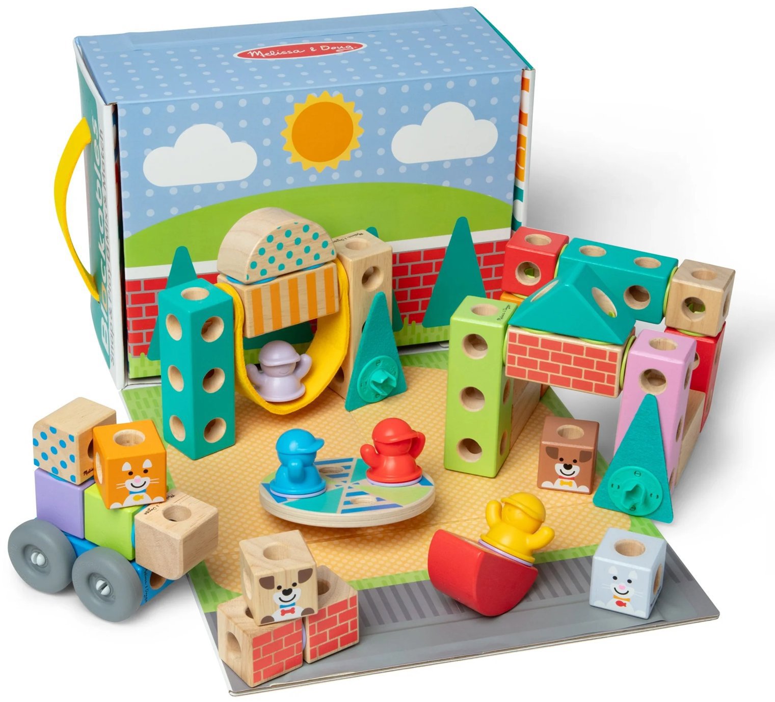 Melissa & Doug Blockables Mesto