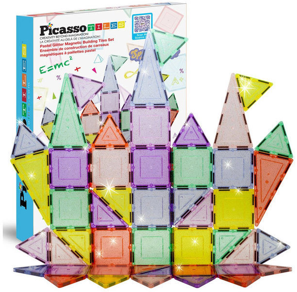 Picasso Magnetické bloky glitrované