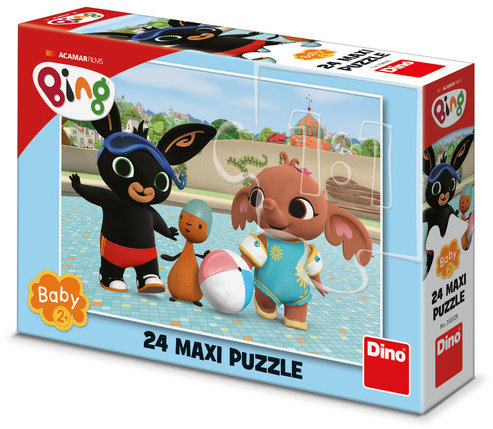 Dino Bing u bazénu maxi