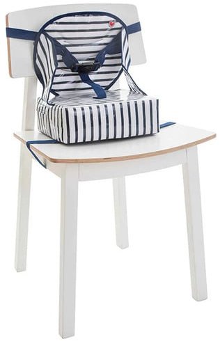 BabyToLove Easy Up Přenosná židle/podsedák – modré pruhy