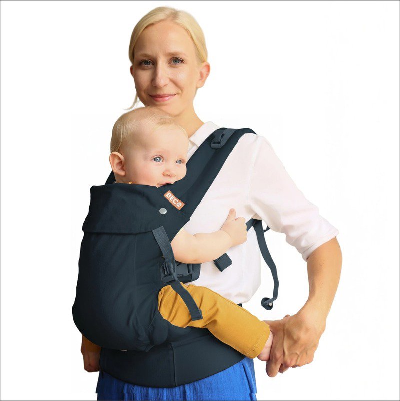Boba Beco Gemini Ergonomický nosič 4 v 1 čierny