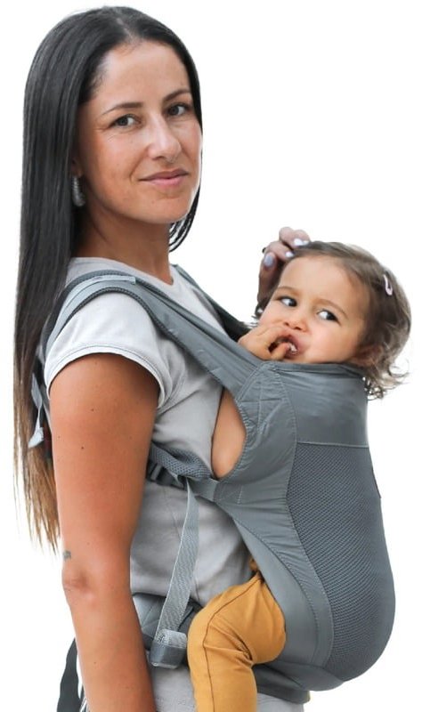 Boba Beco Fly Hybridní ergonomický nosič (Mei Tai) šedý