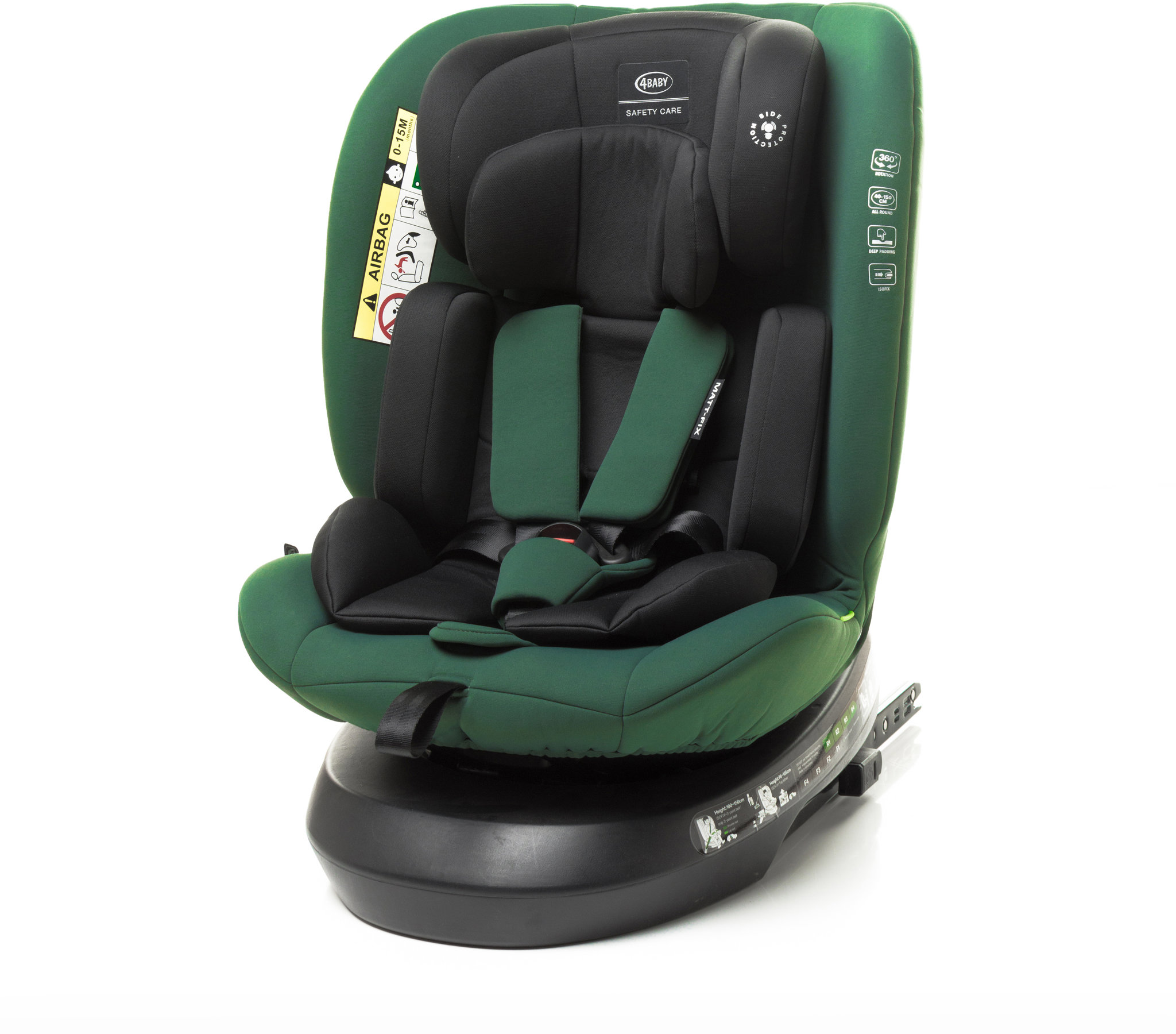 4Baby Matt-Fix Dark Green(0-36 kg)