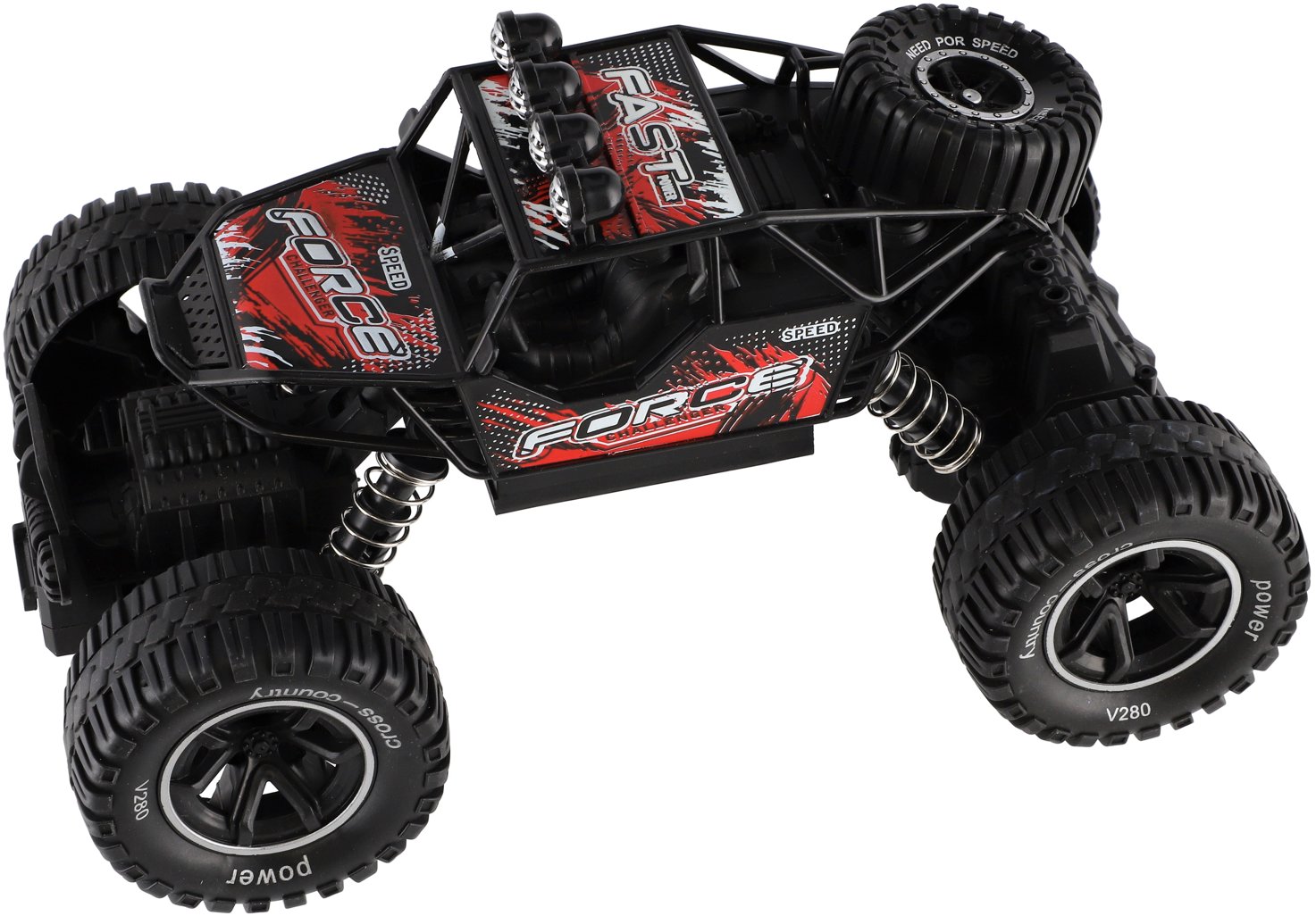 Teddies Auto Off-Road červený