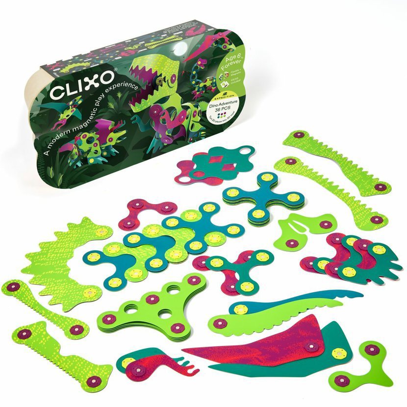 CLIXO Dino Adventure 36 kusů