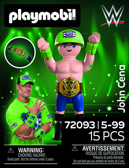 Playmobil 72093 WWE John Cena