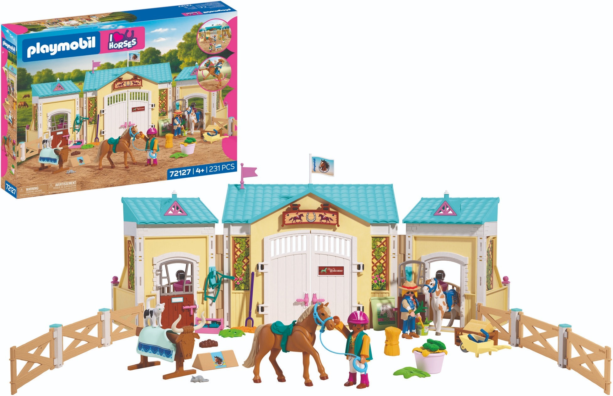 Playmobil 72127 Veľká jazdecká stajňa