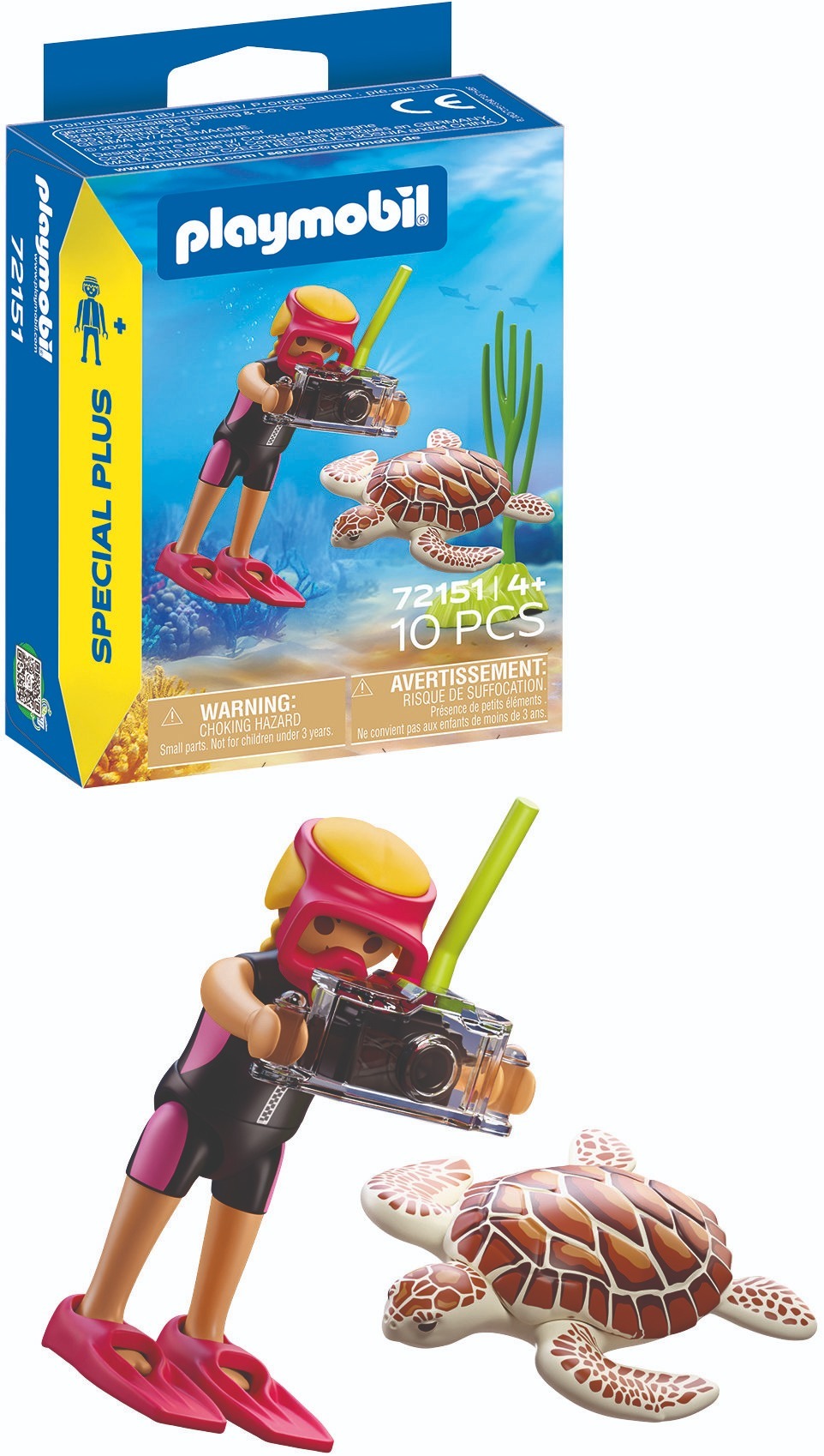 Playmobil 72151 Potápačka s korytnačkou