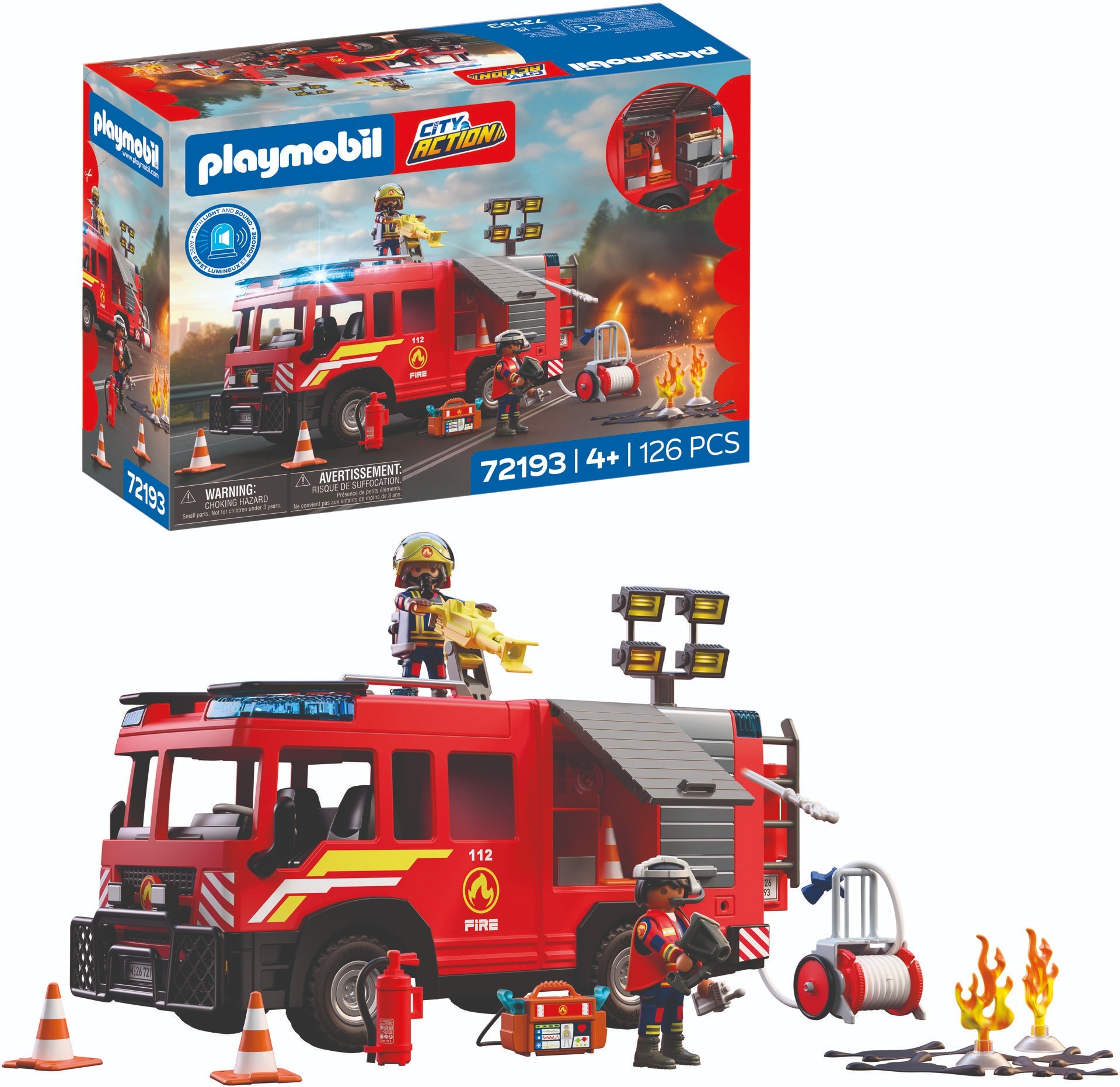 Playmobil 72193 Hasičské technické vozidlo