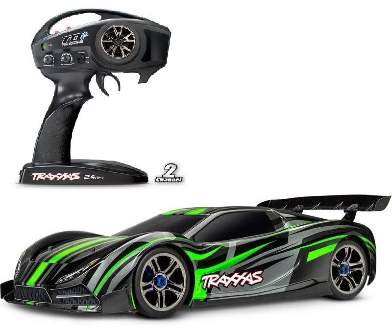 Traxxas XO-1 1:7 TQi BlueTooth RTR zelené
