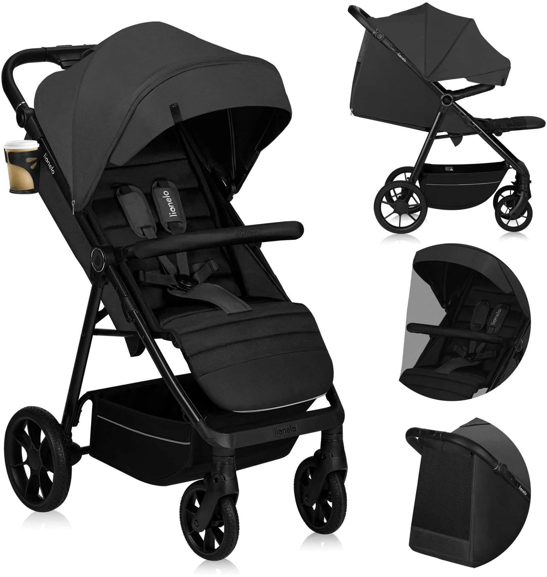 Lionelo Mira Grey Graphite