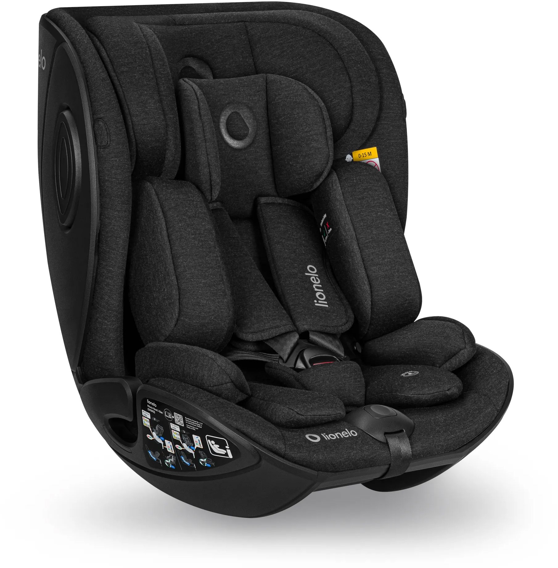 Lionelo Moxie Next i-Size Black Carbon