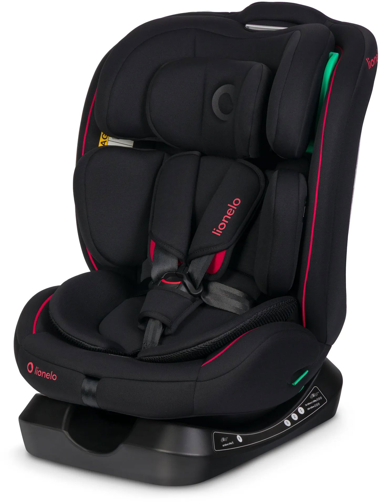 Lionelo Aart i-Size Black Red