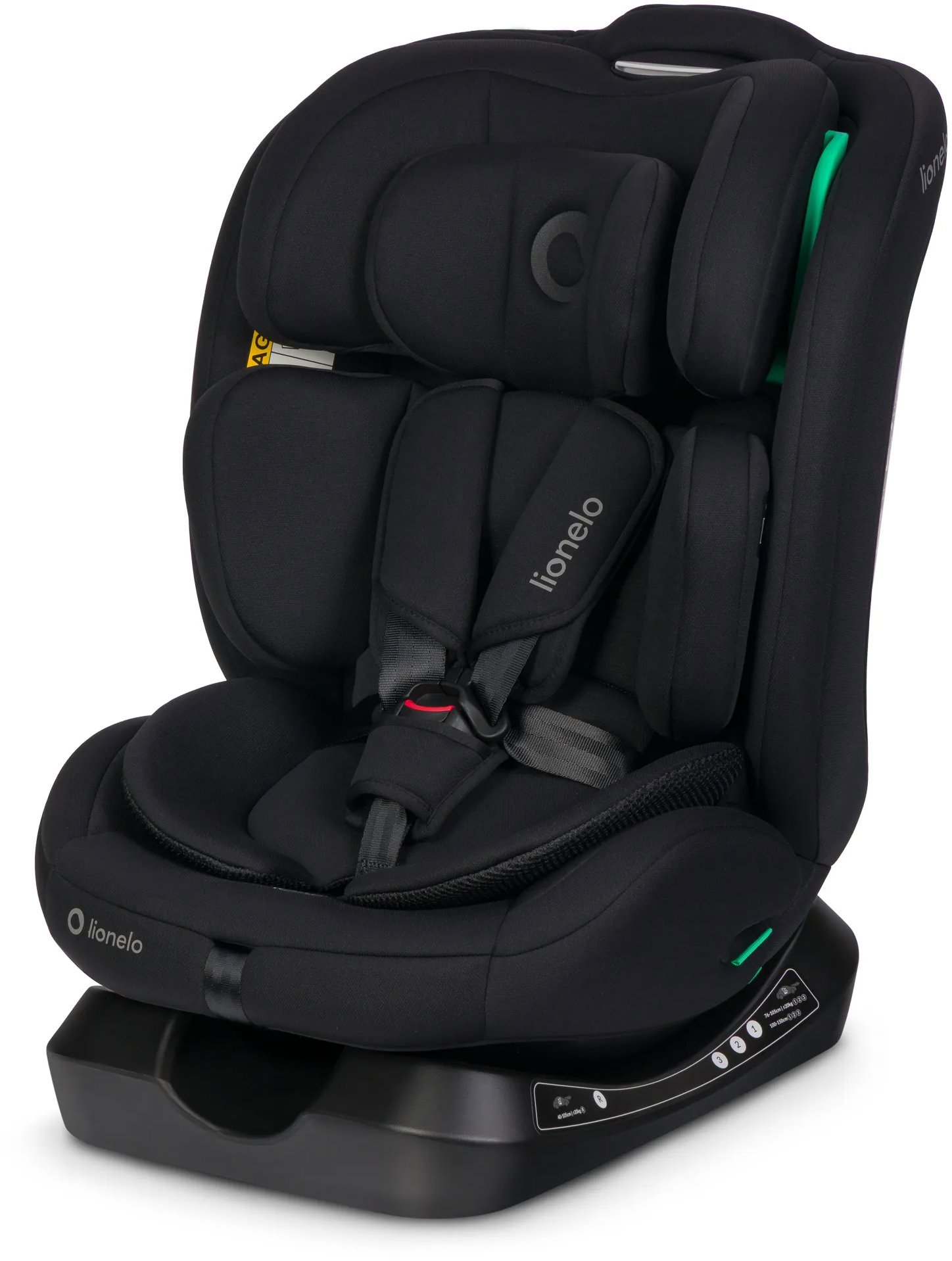 Lionelo Aart i-Size Black Carbon