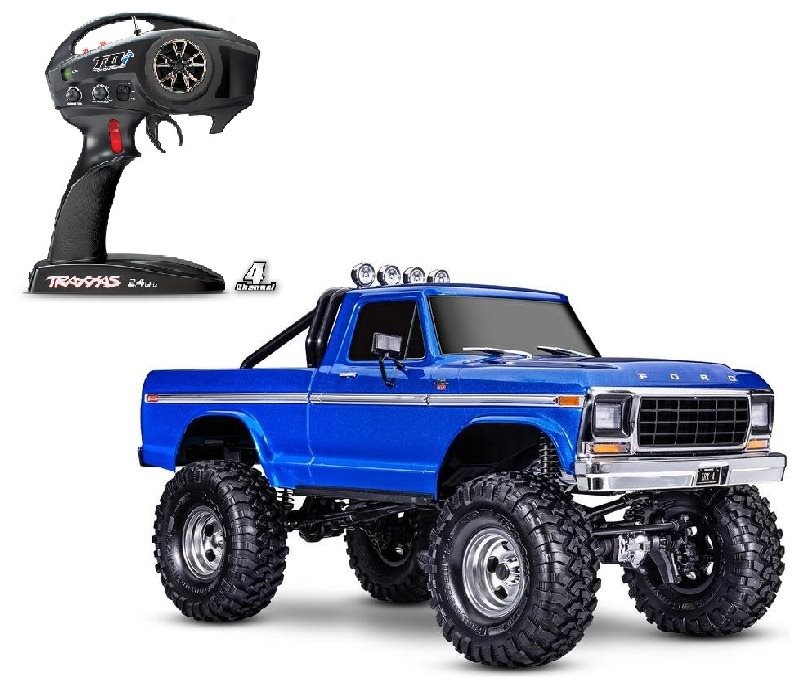 Traxxas TRX-4 Ford F-150 Ranger XLT TQi 1:10 RTR modrý