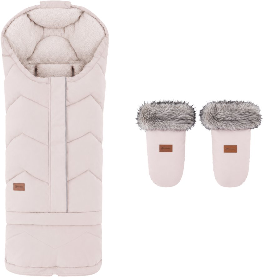 PETITE&MARS Hygge 4 v 1 Rose Petal + rukávnik Fjora Rose Petal